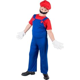 <b>Child's Super Mario Brothers Costume (Medium 7-10)</b>