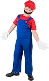 Child's Super Mario Brothers Costume (Medium 7-10)