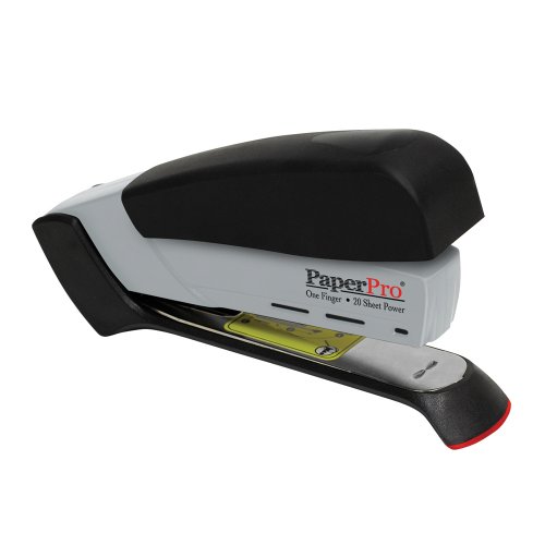 PaperPro Desktop Stapler - 20 Sheet Capacity - Black Gray (1100)