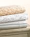 Martha Stewart Collection "Printed Flannel" Pillowcases, Standard Pair Sunprint Branches