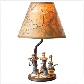 Civil War Soldier Lamp CT-37627 by Custom Phones - Fun Home Products