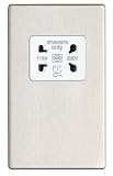 MK Aspect K24709 BSS W 230-Volt Input Shaver Socket