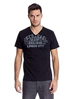 Paul Stragas Camiseta Manga Corta (Negro)