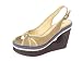 Buffalo London 308-3087 kid suede taupe 01, Damen Sandalen/Fashion-Sandalen, beige, (taupe 1)