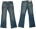 GIRLS YMI Stretch Dirty Denim W/ Studded Pockets