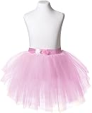 Mia Rosa Girls Ballet Tutu Skirt in Pink