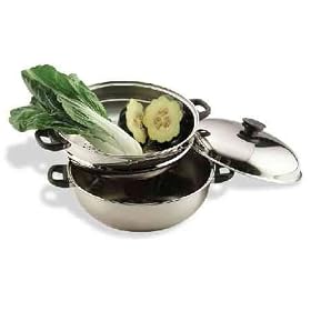 38C Precise Heat Surgical SS Oversized Skillet, Steamer and Cover