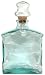 Spanish Recycled Glass Bourbon Decanter with Cork 8.5"H 52oz
