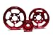OBX Red Overdrive Power Pulley Kit 99-03 Volkswagon Beetle/Golf/Jetta 2.0L SOHC and 1.8T DOHC