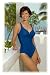 Miraclesuit Women's  Escape Asymmetrical V-Neck Swimsuit