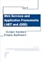 Web Services and Application Frameworks (.NET and J2EE)