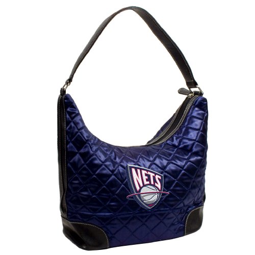 NBA New Jersey Nets Team Color Quilted Hobo