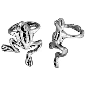 Sterling Silver Frog Cuff Earring by 