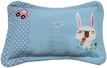 Gleekoo Cute Cartoon Pattern Design Baby Positioner Pillow for sleep , Prevent Flat Head With Super Comfortable and Soft Cotton Newborn Protective Sleeping Pillow for Kids Gifts