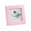 Baby & Wedding 4" x 4" Studio Handcrafted Frame, Genuine Leather