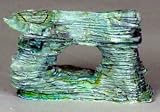 Green Rainbow Stone - 6x2x4 (Blue Ribbon)