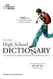 The Essential High School Dictionary (College Test Prep)