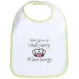 CafePress Marry Prince George Bib - Standard Kiwi by CafePress
