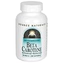 Source Naturals Beta Carotene, 25000 IU, Softgels, 250 softgels (Pack of 2)