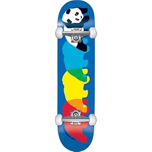 Enjoi Huber Full Complete Skateboard (Blue, 7.7-Inch) by