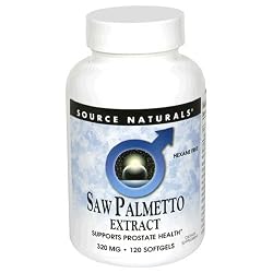 Source Naturals Saw Palmetto Extract 320mg, 120 Softgels
