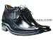 X8826 - Height Increasing Elevator Shoes - Black - 3.5 Inches Taller