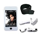 (7 Color Options) 5 in 1 iPod Touch 8gb, 16gb, 32gb, 64gb 2nd Gen, 3rd Gen silicone case package + home / car charger, USB cable, armband, screen protector