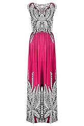 Spaghetti Strap Spring Summer Polyester/Spandex Ruched Shirred Geometric Print Maxi Dress 