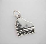 PIANO CHARM Sterling Silver Musical Cute