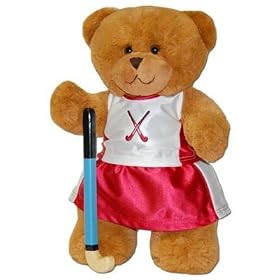 Field Hockey Bear 18 Jointed Sports Bear by ChalkTalkSPORTS