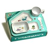 Baby Cie Four Piece Children's Dinnerware - La Mer- FREE SHIPPING