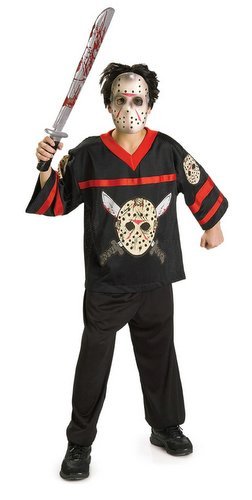 Jason Hockey Jersey W/ Mask -Child Costume