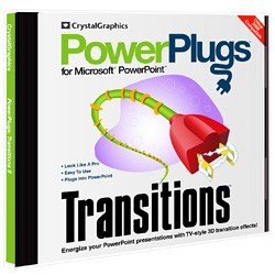 Click here to buy PowerPlugs: Transitions for PowerPoint Volume 6 by CrystalGraphics Inc..