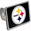 Pittsburgh Steelers Large Zinc Trailer Hitch Cover - NFL Football Fan Shop Sports Team Merchandise