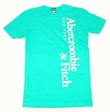 Abercrombie & Fitch Mens Baker Mountain Green Logo T-Shirt
