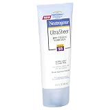 Neutrogena Ultra Sheer Dry-Touch Sunblock with Helioplex, SPF 55, 3-Ounce Tubes (Pack of 2)