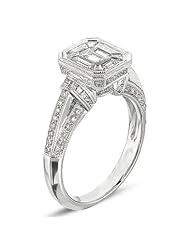 14K White Gold 1.41cttw Round Diamond Fashion Ring