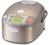 ZOJIRUSHI 圧力IH炊飯ジャー極め炊き NP-HT15-XJ ステンレスブラウン