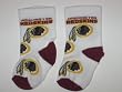 WASHINGTON REDSKINS Team Logo Cotton BABY BOOTIES