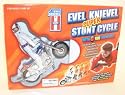 Evel Knievel SUPER Stunt Cycle Set with Gyro Launcher Evil Kenevel Kenevil Dare Devil stuntman motorcycle