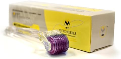 Micro Needle Roller Derma Skin Care System, Medical Grade Stainless Steel For Cellulite Treatment, Stretch Marks, Deep Scars (0.5mm)