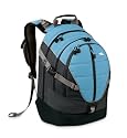 High Sierra Old School Backpack (Glacier/Charcoal/Black)