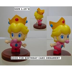 Furuta Super Mario Bros Baby Peach Figure ( No Box )