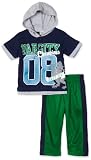 Little Rebels Baby-boys Infant Hoodie Knit Top and Matching Pant Set