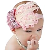 ベビー 鳥の羽 デザイン ヘアバンド