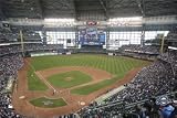 Milwaukee Brewers MLB Miller Park Wallpaper Room Mural - Large
