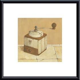 Brown Coffee Grind, Art Poster by David Col