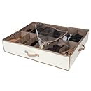 Pro-Mart DAZZ Underbed Shoe Organizer, Beige