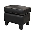 Hamilton Pillowtop Ottoman - Black