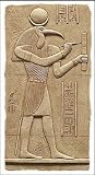 Thoth relief Wall plaque Museum Reproduction